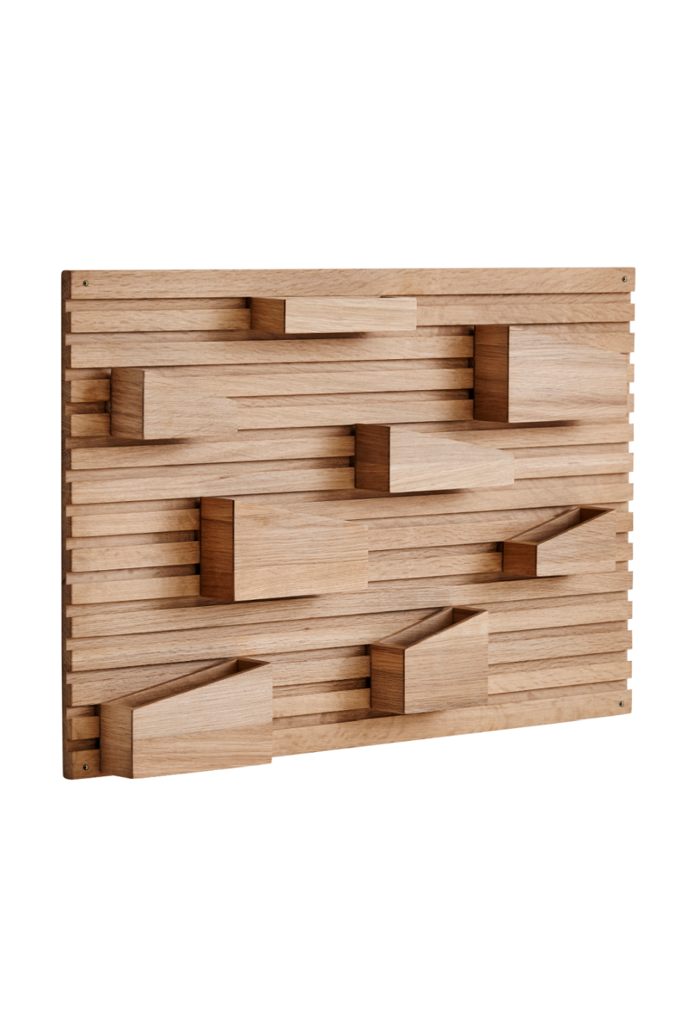 Natural Oak Customizable Organizer | WOUD Input | Oroatrade.com