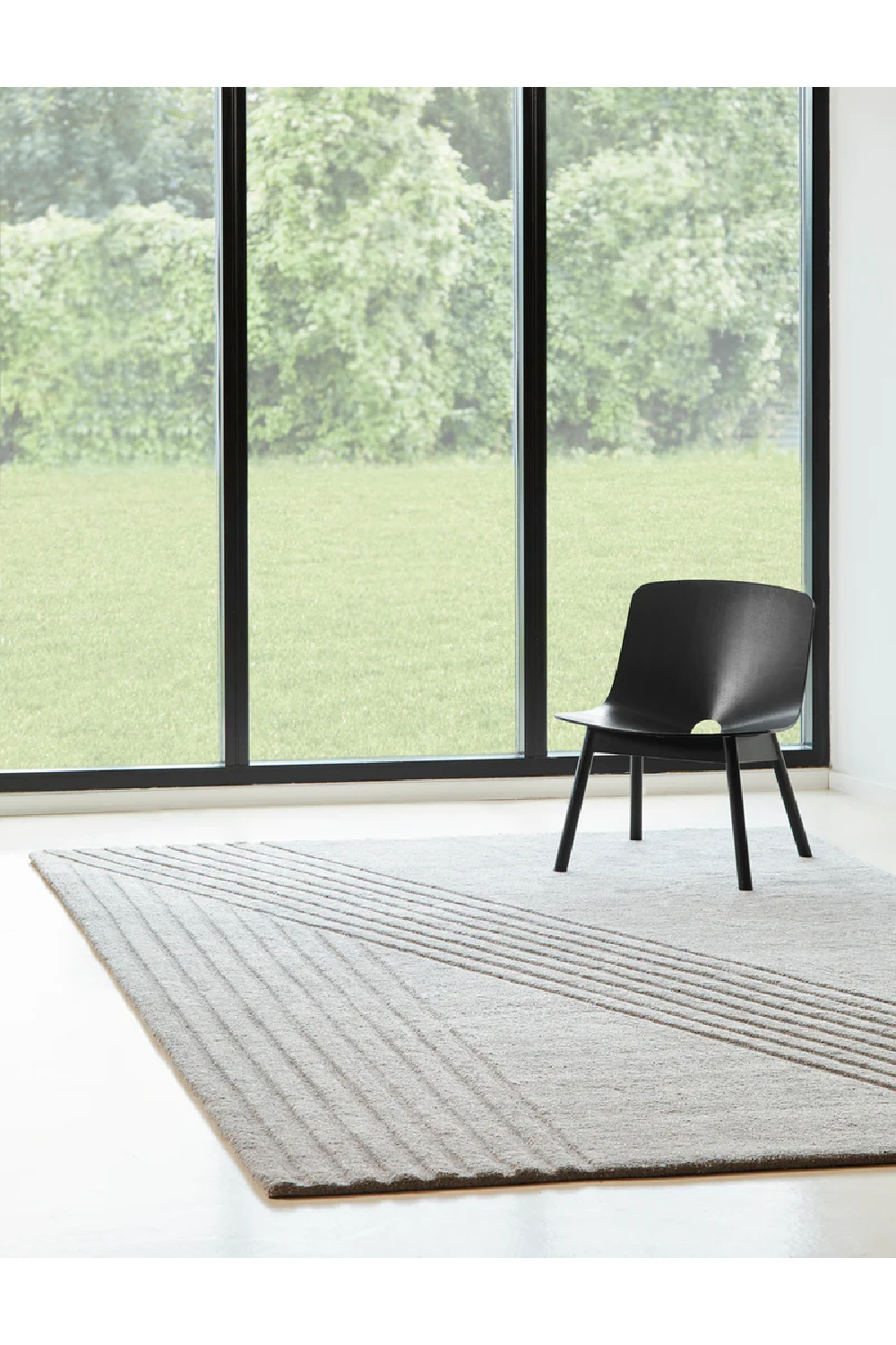 Gray Wool Area Rug | WOUD Kyoto | Woodfurniture.com