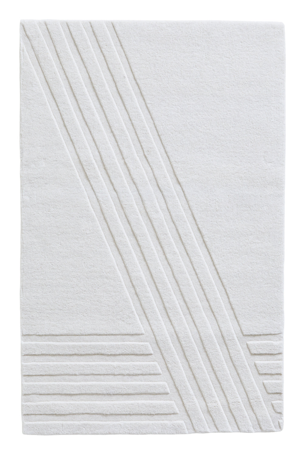 Off White Wool Rug | WOUD Kyoto | Oroatrade.com