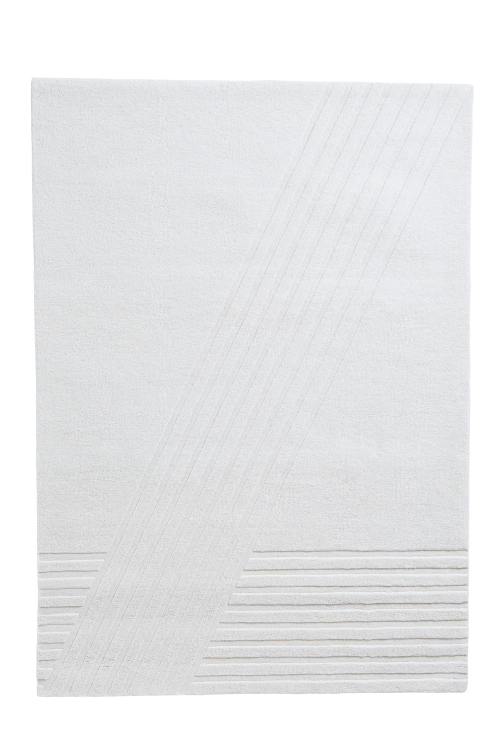 Off White Wool Rug | WOUD Kyoto | Oroatrade.com