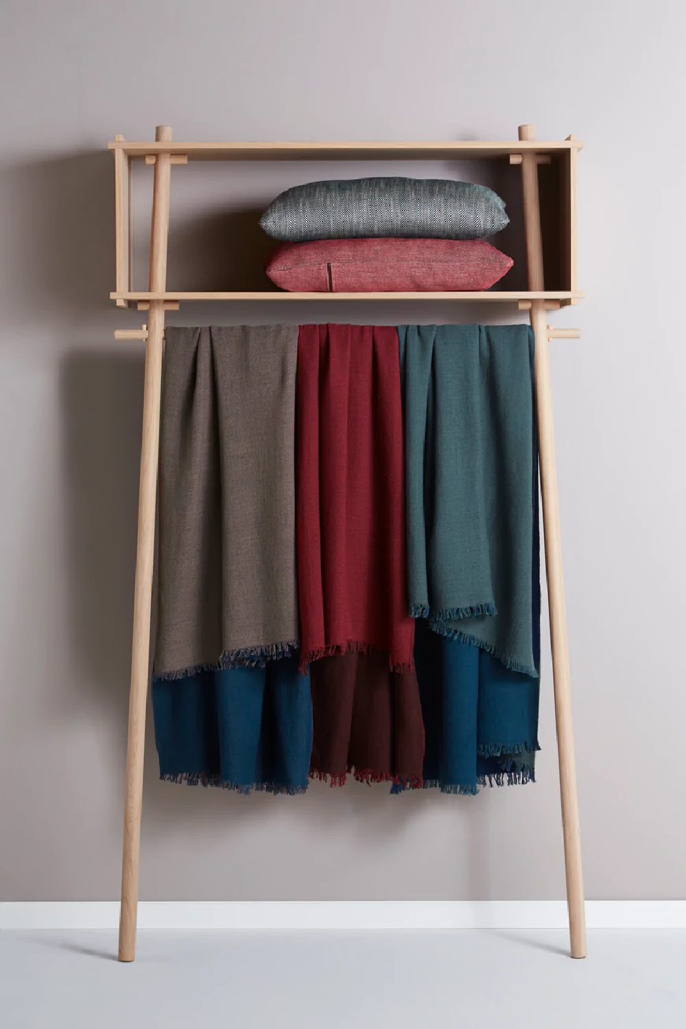 Merino Wool Woven Throw | WOUD Double | Woodfurniture.com