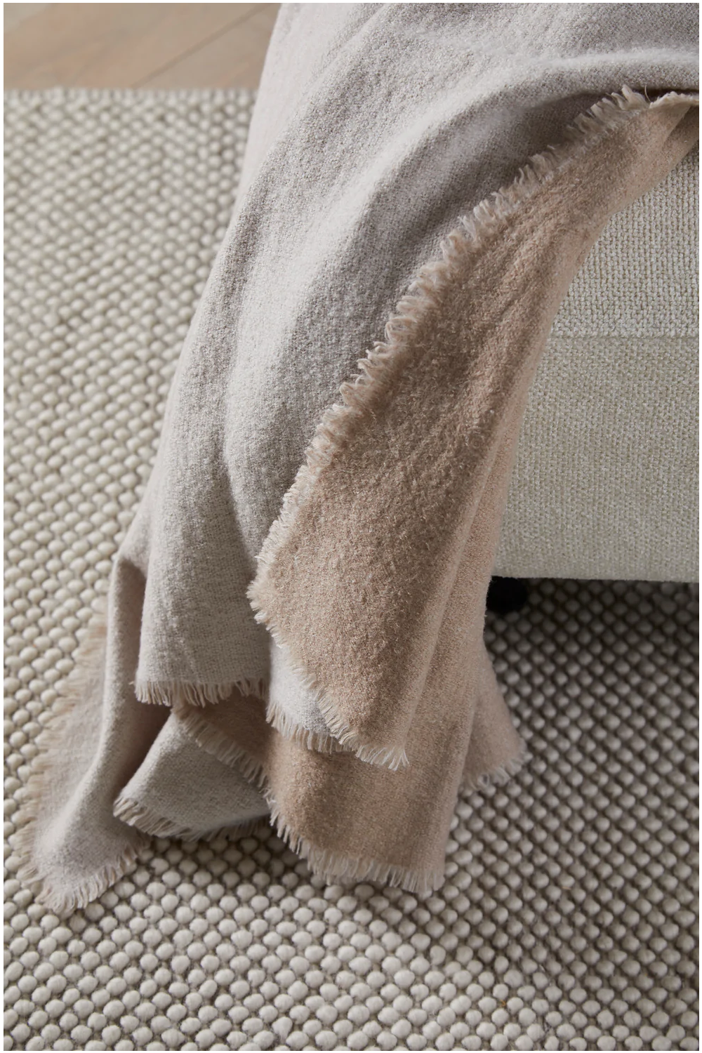 Merino Wool Woven Throw | WOUD Double | Woodfurniture.com