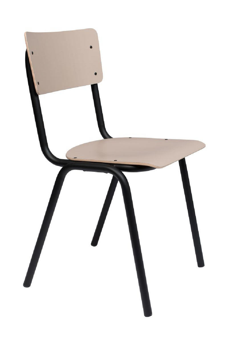 Matte Beige Dining Chairs (2) | Zuiver Back To School | Woodfurniture.com