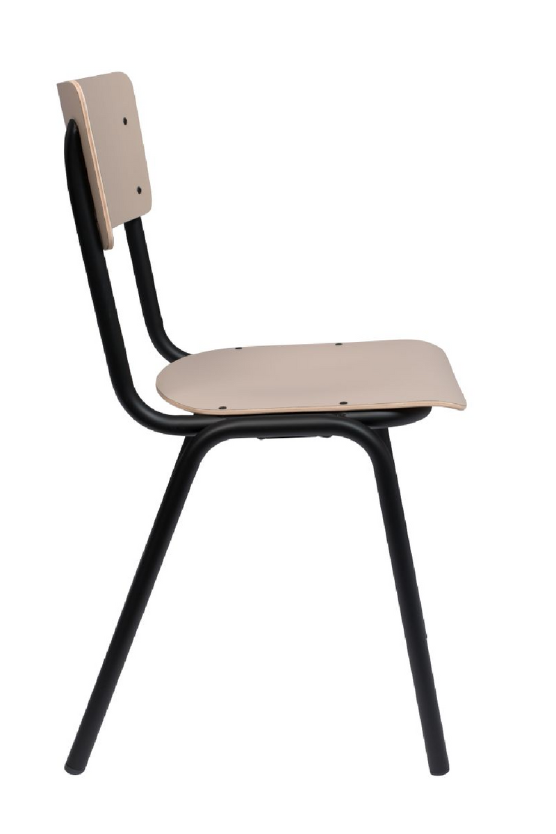 Matte Beige Dining Chairs (2) | Zuiver Back To School | Woodfurniture.com