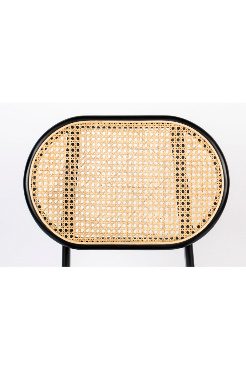 Rattan Back Dining Chair | Zuiver Spike | Woodfurniture.com