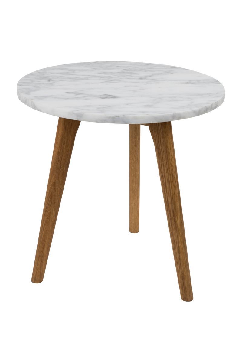 White Marble Coffee Table (M) | Zuiver White Stone | OROA TRADE
