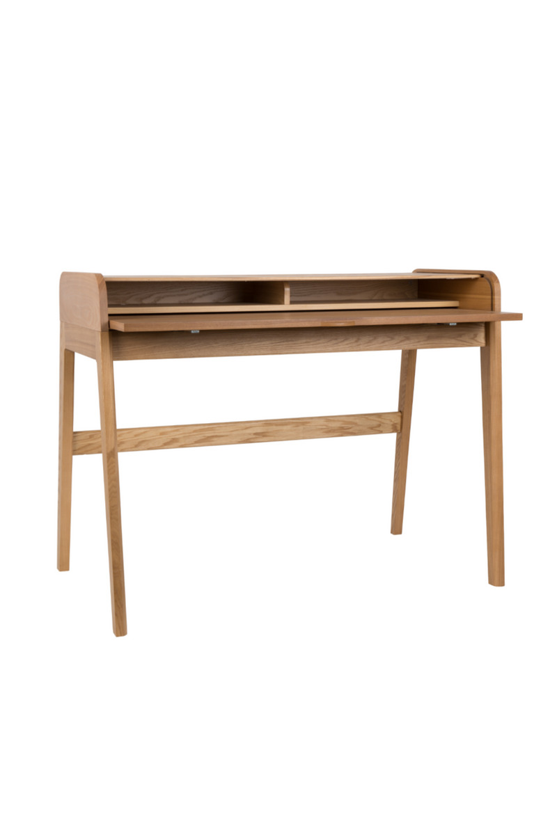 Wooden Secretary Desk Table | Zuiver Barbier | Woodfurniture.com