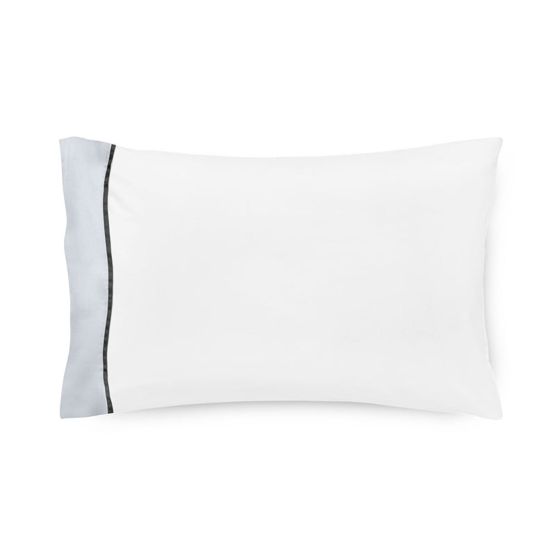 430TC Sateen Bordered Pillowcase Set | Amalia Home Ovar | Woodfurniture.com