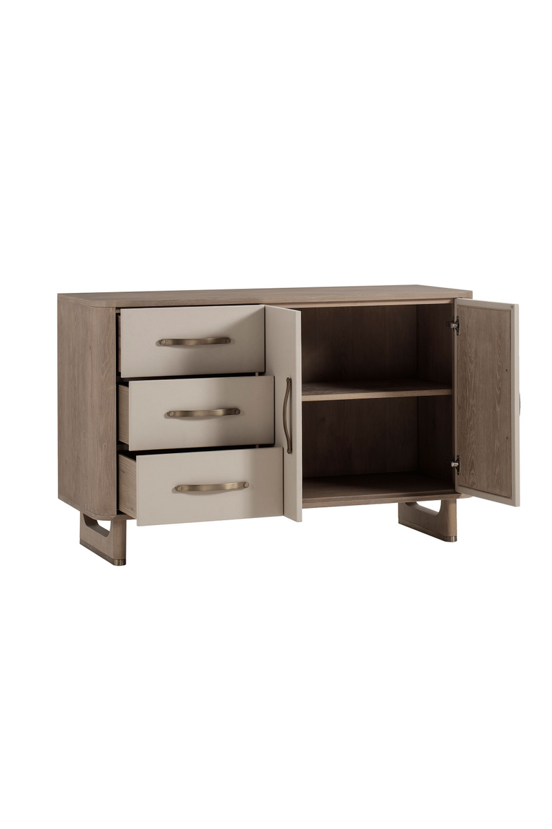 Light Oak Sideboard with Three Drawers S | Andrew Martin Charlie | Woodfurniture.com