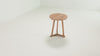 Minimalist Round Side Table | Ethnicraft Tripod | Woodfurniture.com